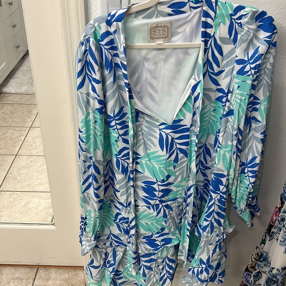 Sail To Sable Long Sleeve Ruffle Hem Dress - Picture 6 of 8